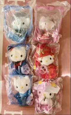 2000年マクドナルド限定 Hello Kitty ぬいぐるみ 6種セット - メルカリ