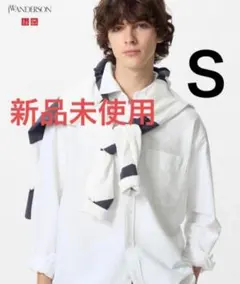 JWA ユニクロ　オックスフォードオーバーサイズシャツ　ホワイト　Sサイズ