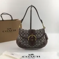 COACH/コーチ ソーホー バッグ・シグネチャー ハンドバッグ CJ814