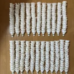 ホワイトバドミントンシャトル345球