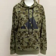 adidas 迷彩柄フード付きパーカー メンズ・レディース