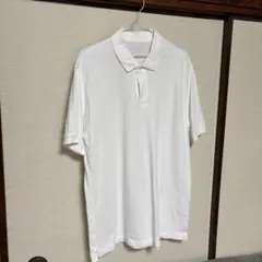 無印良品 紳士 洗いざらし鹿の子編み半袖ポロシャツ メンズ　Ｌ