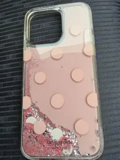 Kate Spade ピンクドット iPhone14proMAX用