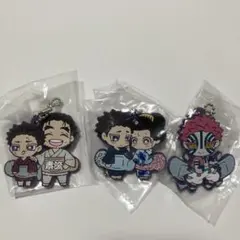 鬼滅の刃　キャラばんちょうこうラバーマスコット　狛治&慶蔵　狛治&恋雪　猗窩座