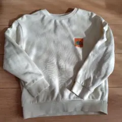 キッズ トレーナー 130 アイボリー