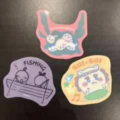 ちいかわ ダイカットステッカー　グミ　映画　シール　セット