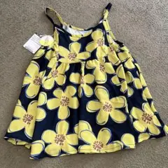 【新品タグ付き】BREEZE リゾートワンピース　吸水速乾　100センチ