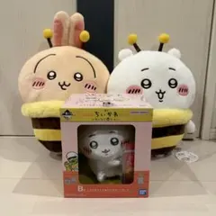 ちいかわ　一番くじB賞　ハチさんぬいぐるみ