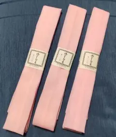 新品 腰ひも 腰紐 モスリン ピンク 3本セット