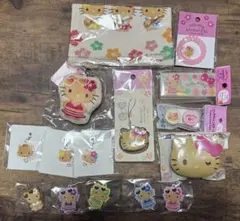 日焼けキティ　ハローキティ　ダイソー　セリア　キャンドゥ　セット売り