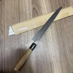 柳刃包丁 関吉秀 黒打 青鋼 270mm ⚠︎名前入り - メルカリ