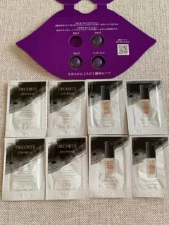 コスメデコルテ　サンプル:ファンデーションと唇用美容液
