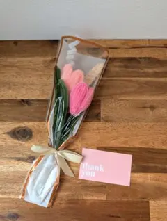 モールフラワー チューリップ ミニブーケ｜卒業式 入学式プレゼント