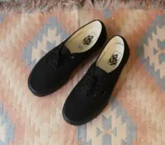 【新品未使用】VANS Authentic ブラック スニーカー　28.5