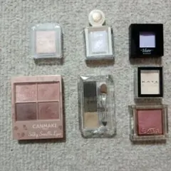 アイシャドウCANMAKE、マジョリカマジョルカ他　アイブロウCANMAKE