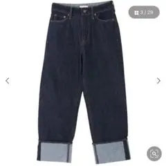お値下げ中！更に！ デニムパンツ COTTON USAデニムパンツ(ストレート)のサムネイル