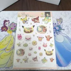 ポケモン　ポケモンカフェ シール　シート