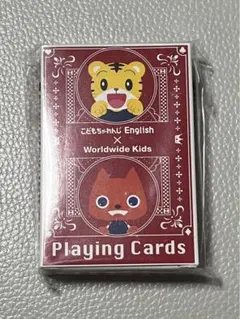 新品・未開封 こどもチャレンジ しまじろう トランプ Playing cards