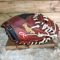 ローリングス 大人用 野球 キャッチャーミット ヘリ革にポロポロ劣化