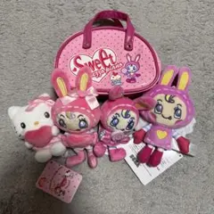 ナルミヤキャラクターズ　ぬいぐるみマスコット　エナメルポーチ　ベリエちゃんセット