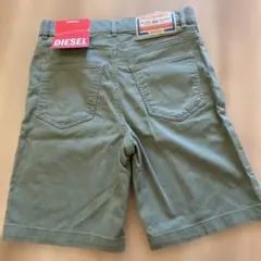 ディーゼル　ハーフパンツ　カーキ　14Y 160cm