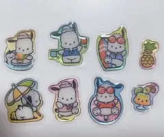 サンリオ　ポチャッコ　フレークシール