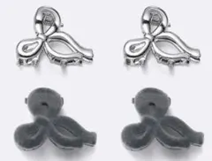 GU モチーフミニヘアクリップ リボン