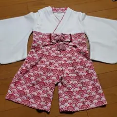 90 モクモフ 袴ロンパース