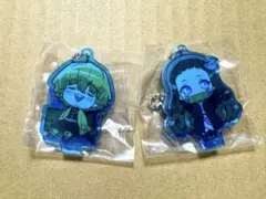 鬼滅の刃　ここみえ　アクリルフィギュア　竈門禰豆子　我妻善逸　2点セット