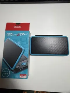 new Nintendo 2DS LL ブラック/ブルー ジャンク品