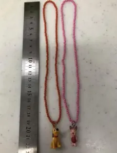 Disney プルート&ピグレット　キッズ　ネックレス 2個セット