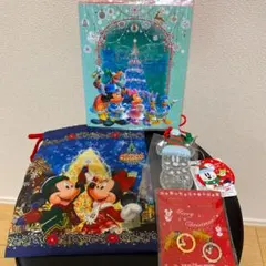 ディズニー　CHRISTMASグッズ4点セット
