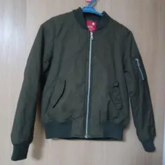 【服】earthmusic&ecologyMA-1ジャケットSサイズオリーブ