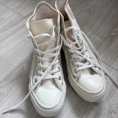 Converse All Star ステッチング　HI ホワイト24cm