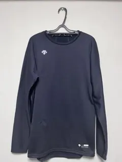 DESCENTE BASEBALL ネイビー裏起毛 アンダーシャツ XO