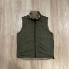 90s 紺タグ リバーシブル ベストarchive y2k ナイロン フリース