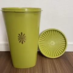 タッパーウェア マキシクイーンデコレーター イエロー ビンテージ】日本製Tupperware（タッパーウェア） マキシデコレーター