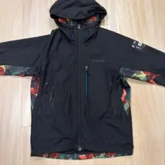 Columbia× kinetics 短丈 ドローコード付き ナイロンジャケット