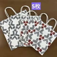 ショップ袋 紙袋 5枚セット　三越