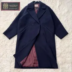 ✨美品✨ イエナ MANTECO オーバーチェスターコート ウール混 ネイビー