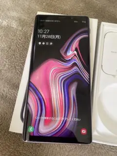 Samsung Galaxy Note9 ブルー