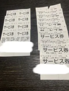 山岡家限定メニューヒストリー キーホルダー サービス券 シークレット