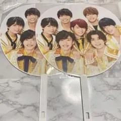 関西ジャニーズJr あけおめコン2021 なにわ男子グループうちわ