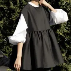 完売 BEARDSLEY ビアズリー 裾フリルジャケット ブラック - メルカリ