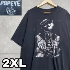 7WF272 POPEYE ポパイ アニメ 海外アニメ ブラックのサムネイル