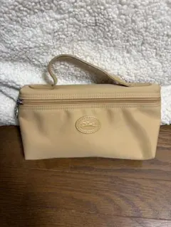 LONGCHAMP ポーチ ベージュ系のサムネイル