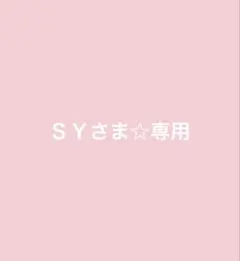 ＳＹさま☆専用
