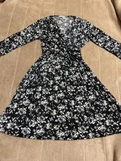 EGERIE Paris エジェリ 総柄 ラップワンピース T1（S相当）