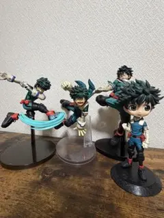 僕のヒーローアカデミア 緑谷出久 フィギュア4体セット