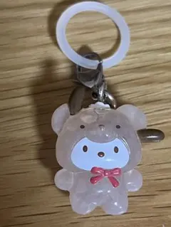 サンリオキャラクターズ めじるし チャーム ラテクマ ポチャッコ キーホルダー
